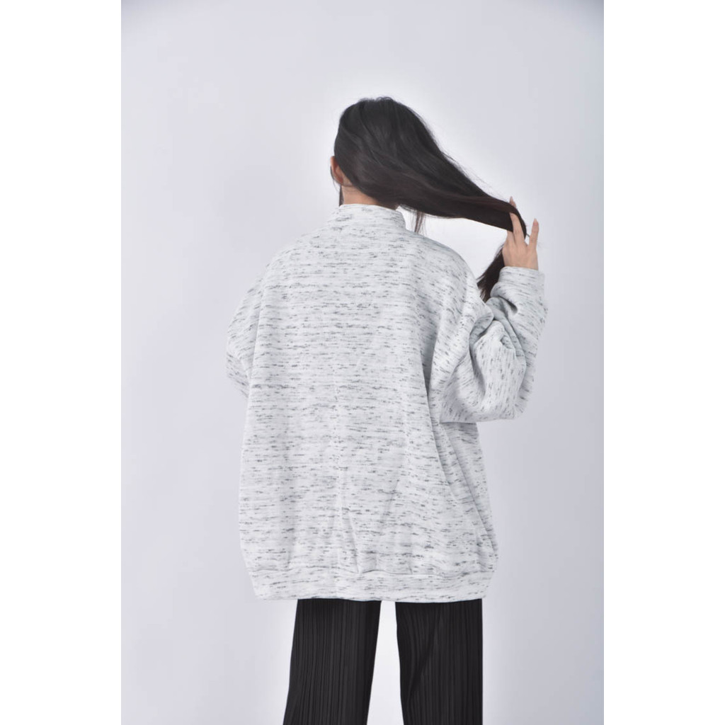 (2XL) keyboard內刷毛灰色長袖上衣二手衣, , large