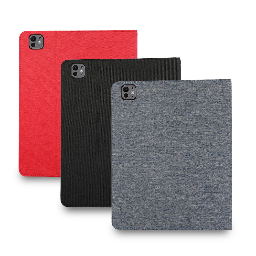 [L A110] iPad Air 11-inch 2024 Tablet Protective Case (Auto Sleep/Wake Built-in Pencil Holder), , large