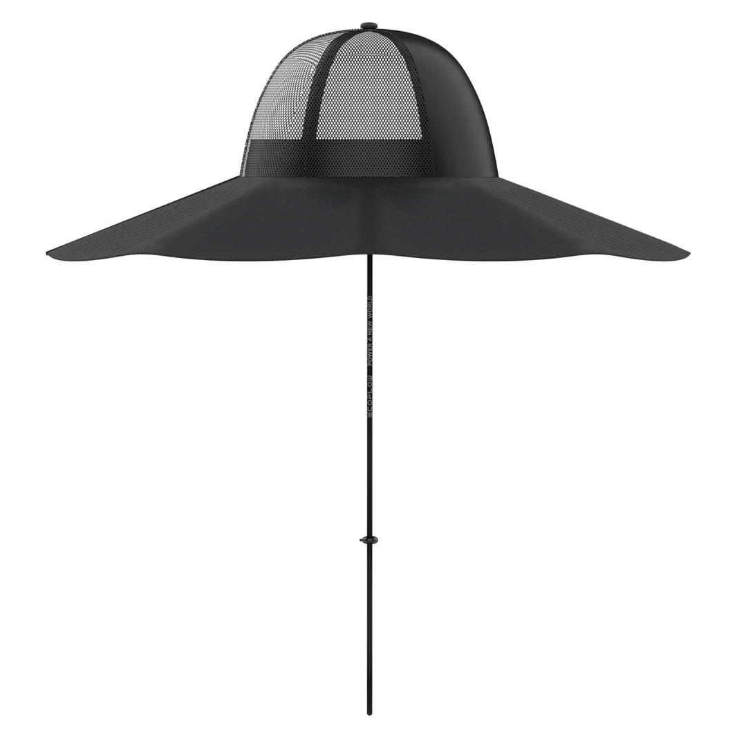 【固士特】EcoFlow 太陽能帽_L號, , large