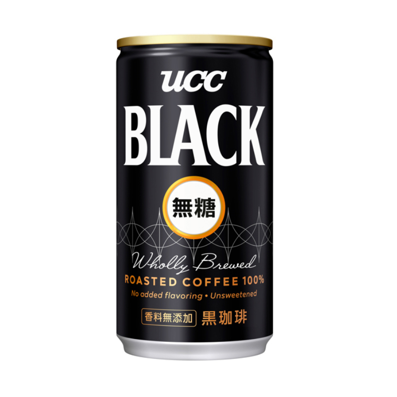 UCC Black Coffee Can184ml, , large