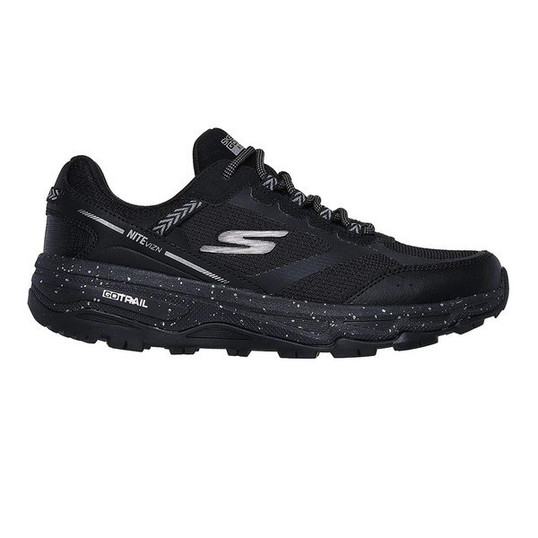 Skechers Go Run Trail Altitude NITE VIZN 女 慢跑鞋 黑 [129232BBK], , large