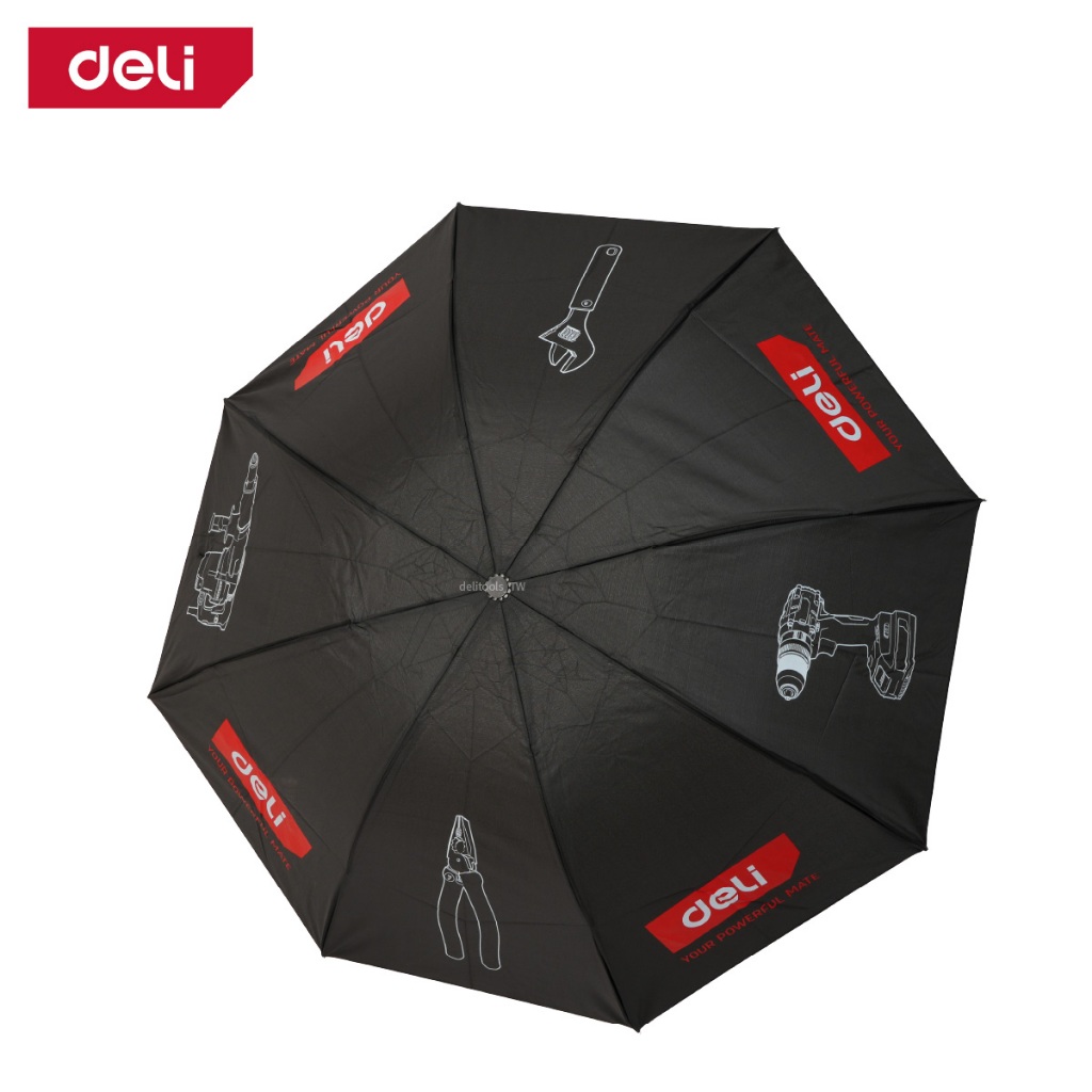【得力工具 deli tools】工具 摺疊傘 反向摺疊傘, , large