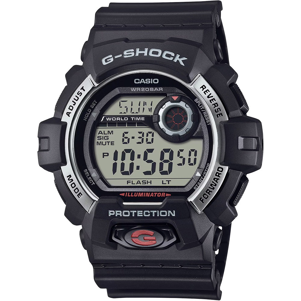 CASIO 卡西歐 G-SHOCK 大螢幕電子錶 學生錶 G-8900S-1, , large