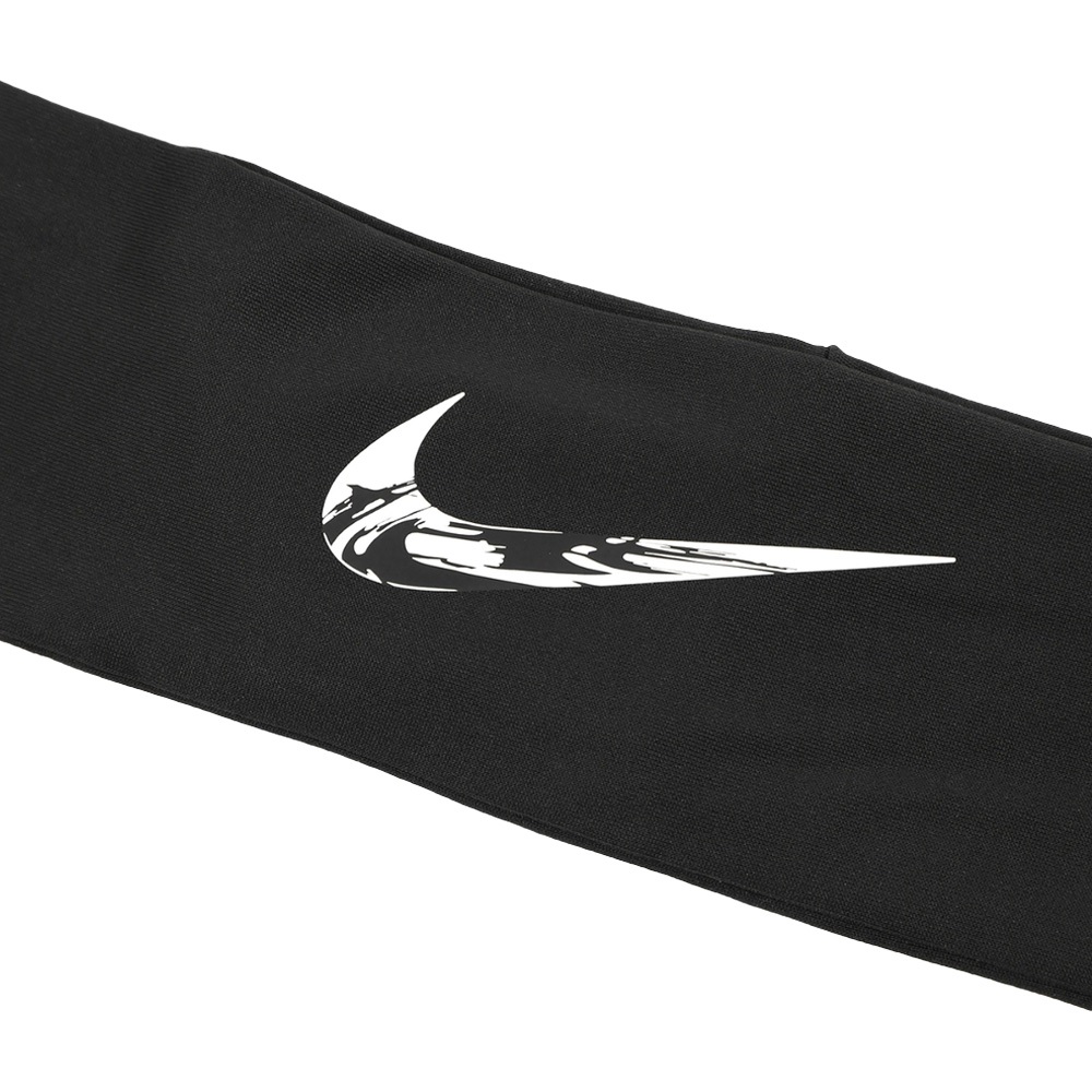 NIKE FURY 頭帶 3.0 PRINTED 運動頭帶 止汗髮帶 健身 訓練 戶外 運動 吸汗 乾爽 透氣 彈性 黑, , large