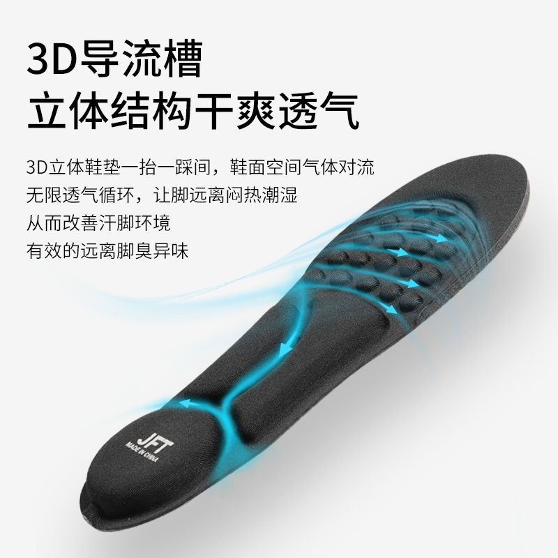 [JEMIA] JFT 減壓氣囊鞋墊 \ 運動及按摩款式 \ 多尺寸選擇, , large