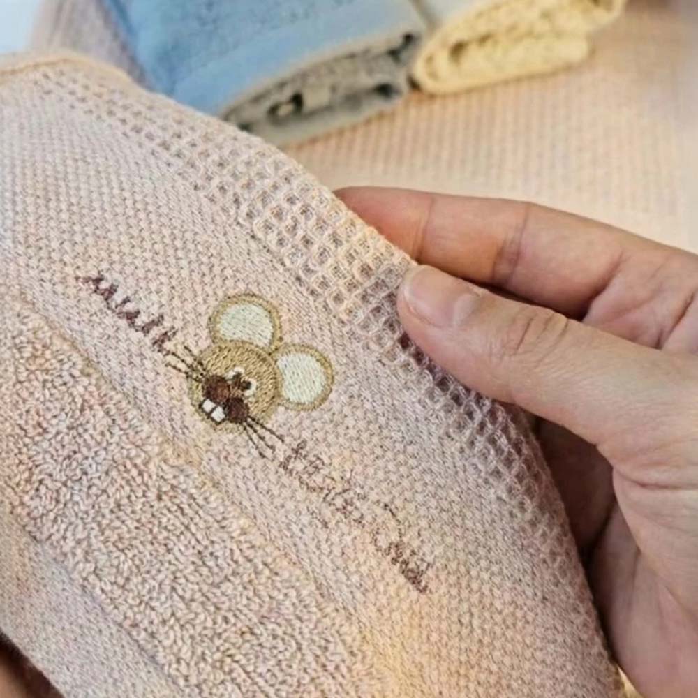 凱美棉業｜純棉網紗 親膚童巾/擦澡巾/洗臉巾 大耳鼠款, , large