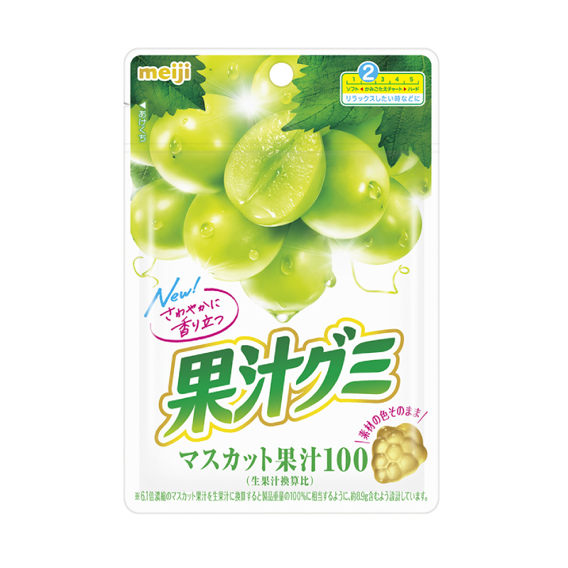 Meiji Juice Gummy-Muscat, , large