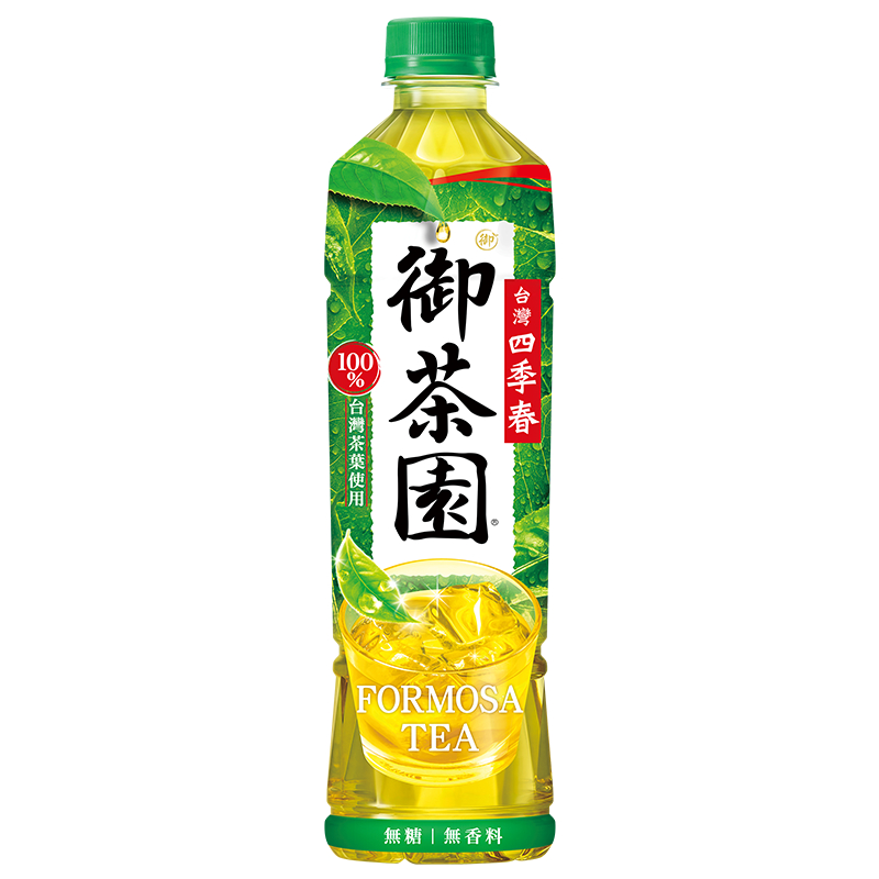 御茶園台灣四季春(無糖) 550ml, , large