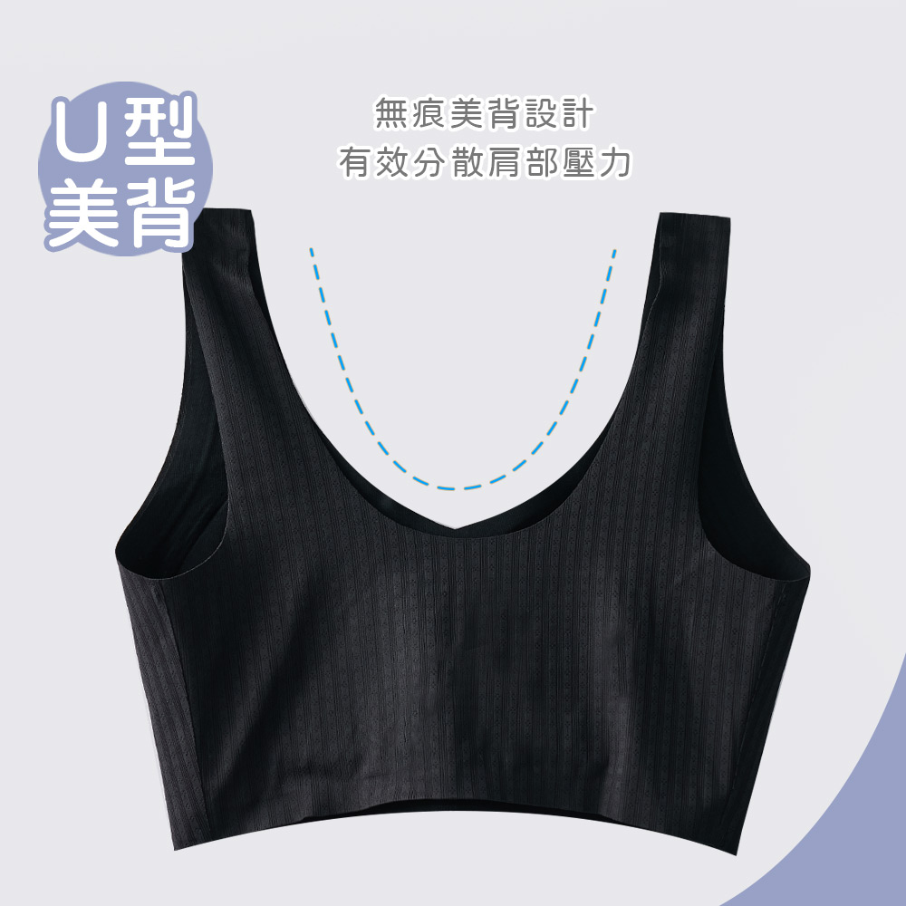 美麗佳人無痕水光花紋胸衣【旺達棉品】MC-NNT08, , large