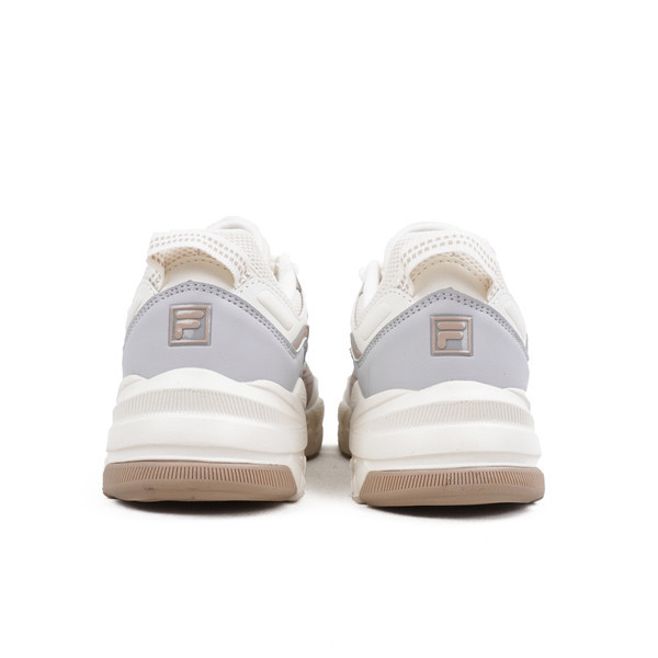 Kixpress-Fila BOX TYPE 女 運動休閒鞋 透氣 厚底 穿搭神器 老爹鞋 米棕 [5-J341Y-177], , large