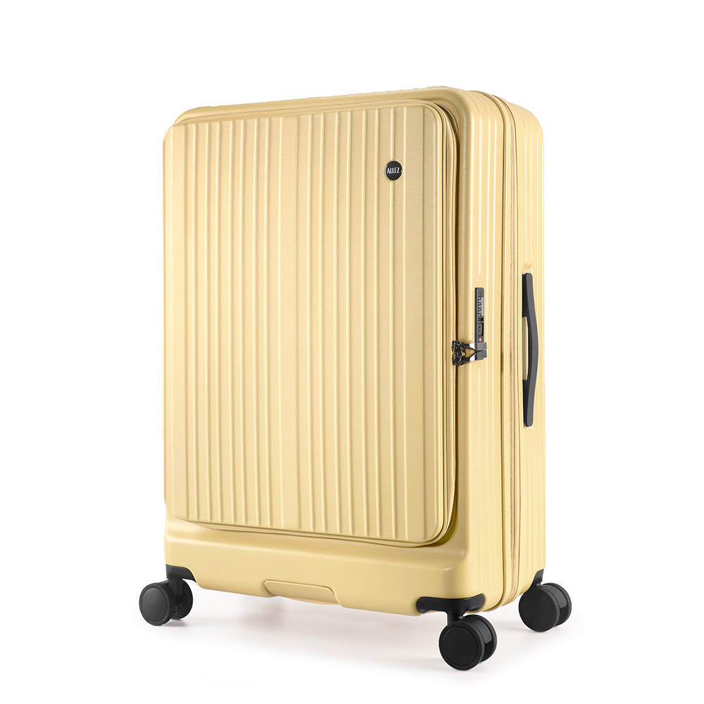【ALLEZ】Front-Opening Luggage II 29-inch with Brake Wheels Spring buds Green , , large