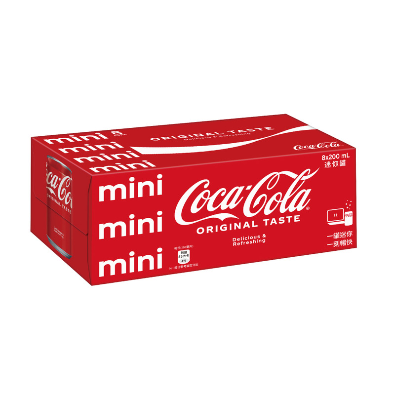 可口可樂迷你罐 200ml, , large