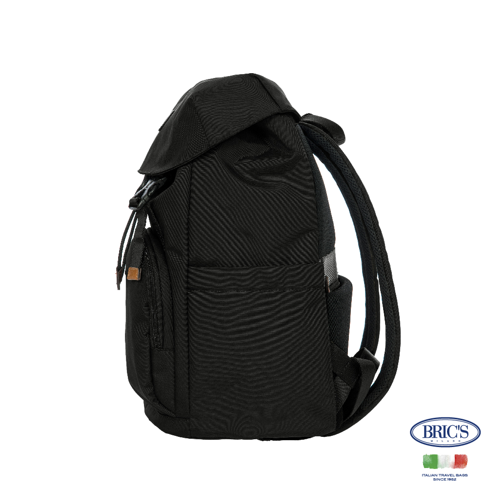 【Bric's】 X-collection 大開口旅行後背包 BXL40594 - 黑色, , large