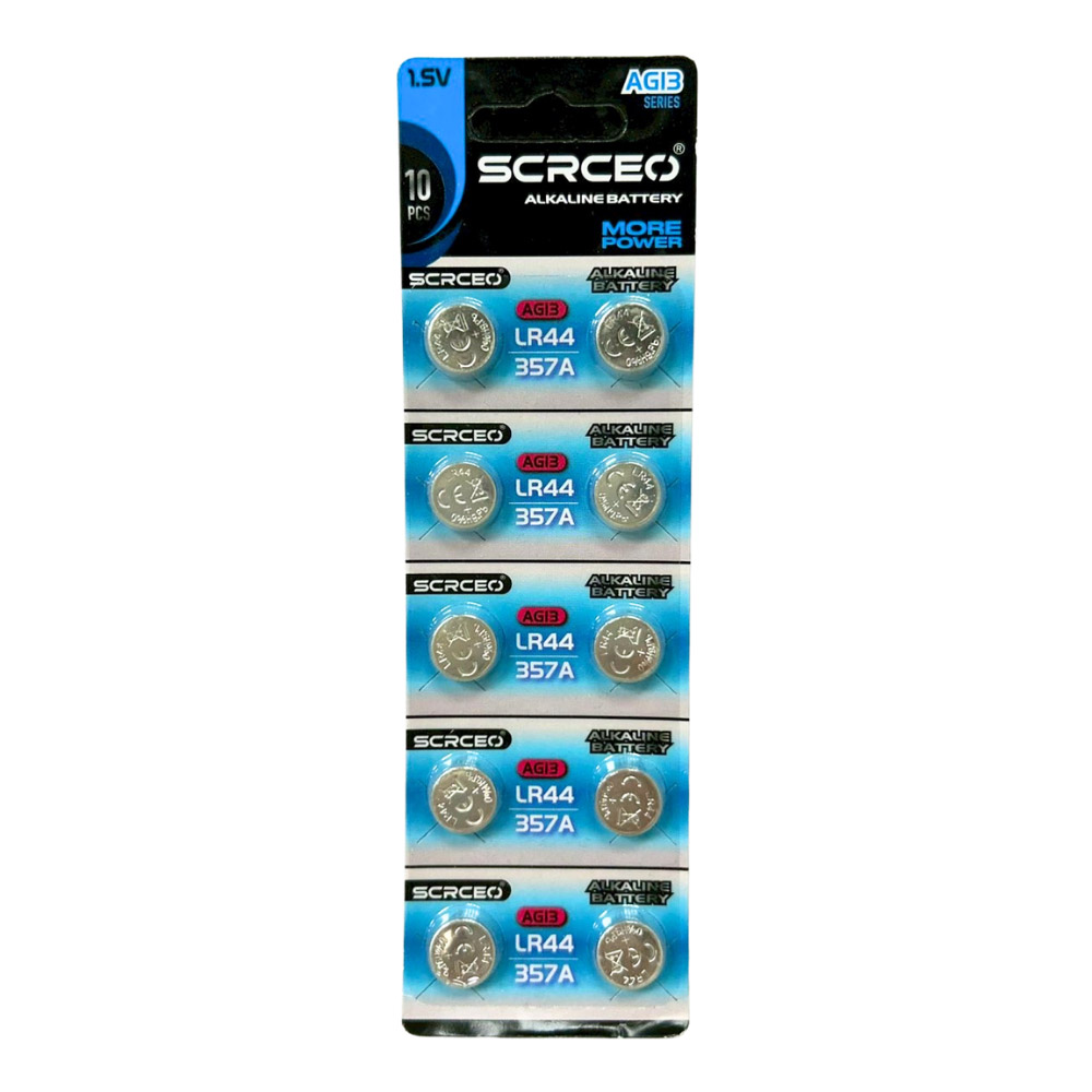 AG13/LR44 button cell batteries - 20 pcs (2 sets), , large