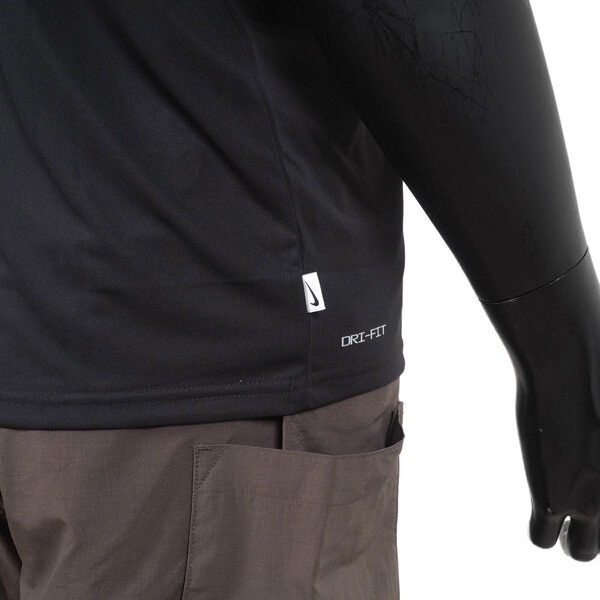 Nike Outline Logo 男 T恤 短袖 防曬衣 口袋 柔軟 舒適 黑 [NESSC654-001], , large