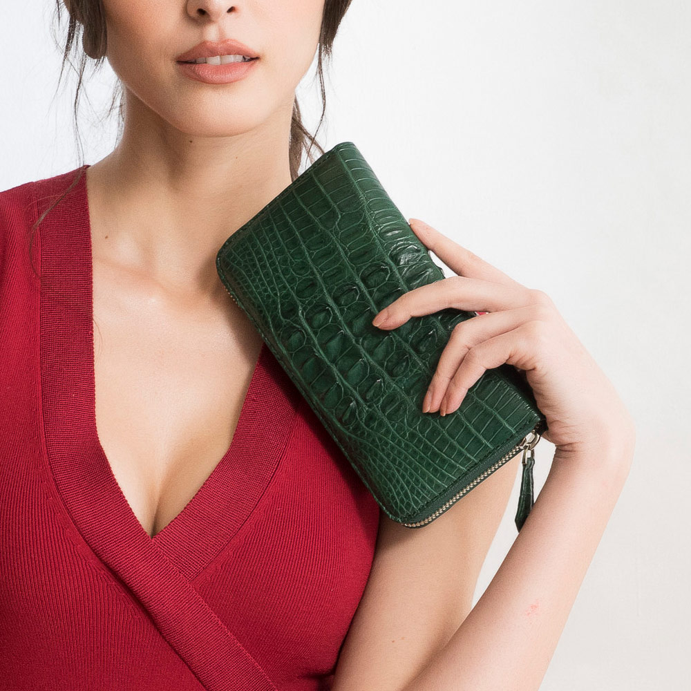 【M2nd】 Zip-around Wallet, , large