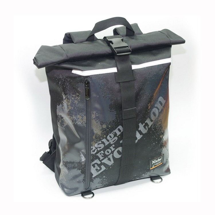 【Niche 樂奇】捲蓋式防水後背包 可收納15.6吋筆店包  N-5201