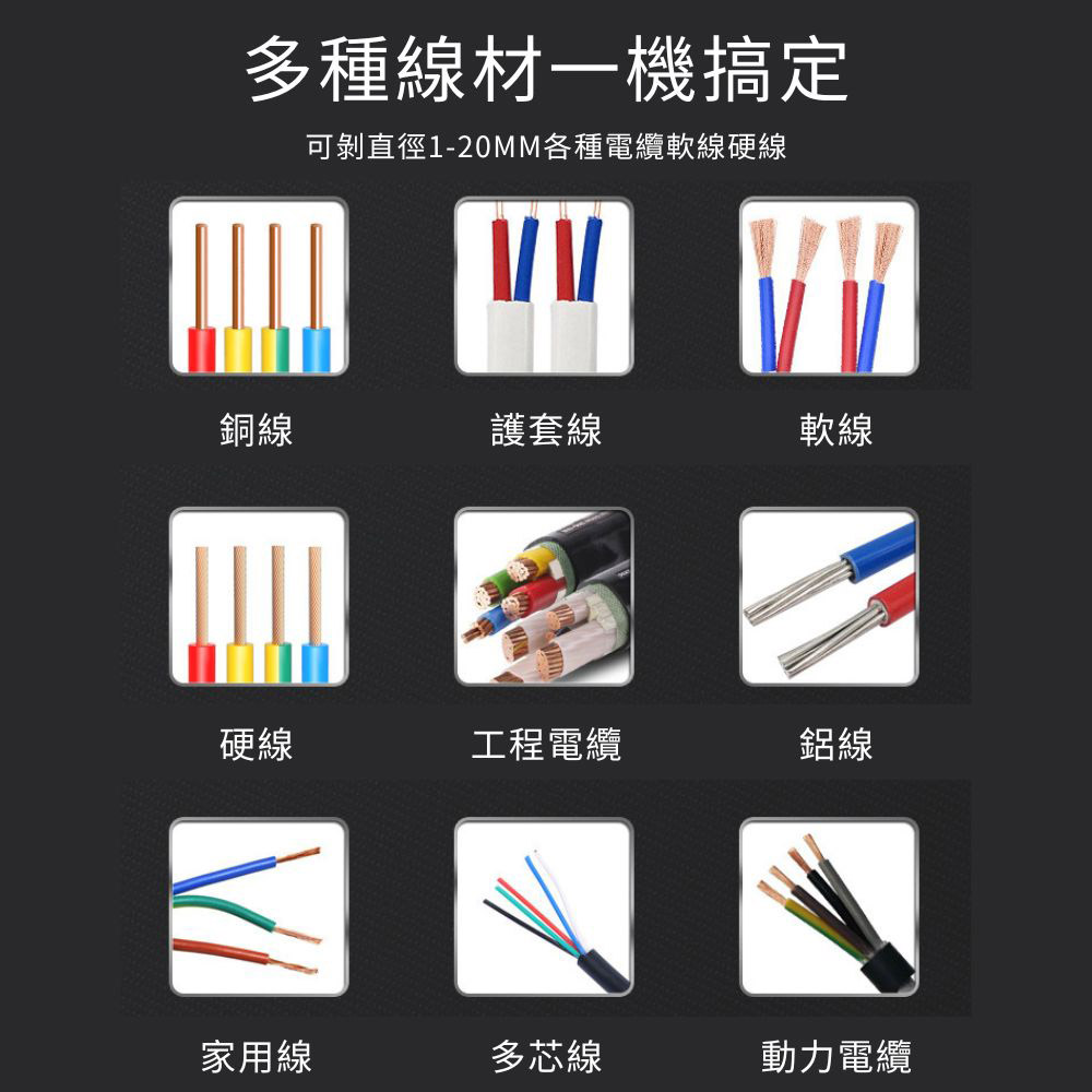 Aluminum wire stripper (1 blade plus accessories), , large