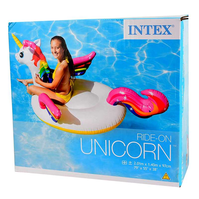 INTEX Unicorn Ride-On, , large
