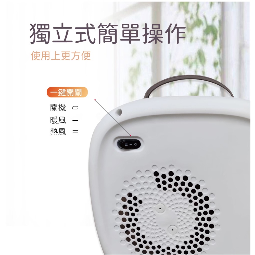 LAPOLO 藍普諾 手提暖風機/電暖器 LAN6-6102, , large
