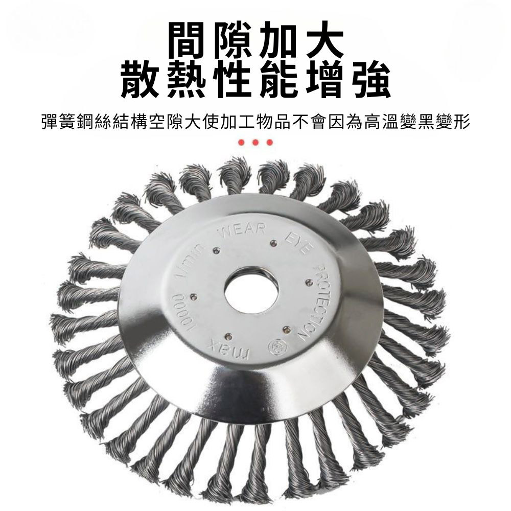 8吋割草機鋼絲打草頭升級款, , large