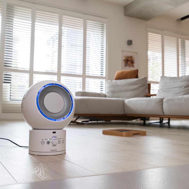 山善 YAR-ZD171TW DC冷暖循環扇 電暖扇  循環扇 烘衣服 3合一 遙控 一年四季都可用, , large