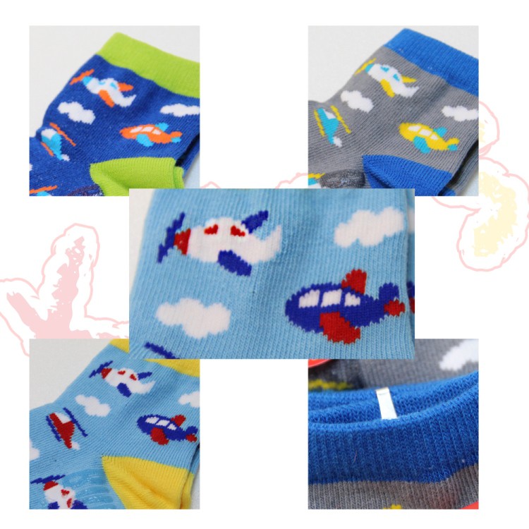 【BVD】飛上雲端1/2童襪-B327.B328短襪, , large