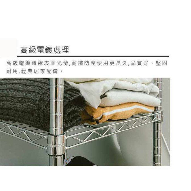 【Y HOUSE】75x45x150cm Lightweight Four-layer Iron Rack Shelf Iron Rack Storage Rack, , large