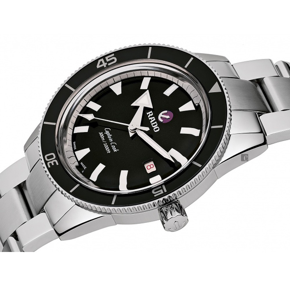 RADO 雷達 庫克船長自動機械腕錶-42mm R32105153, , large