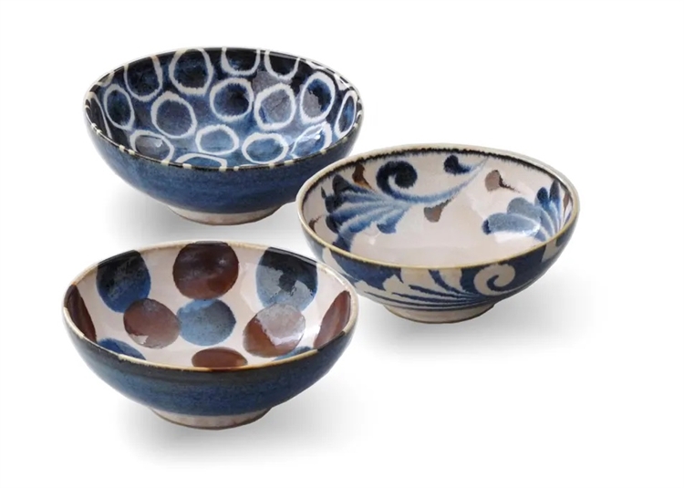 【毓秀堂】AWASAKA 筆青 陶瓷麵碗(百丸), , large