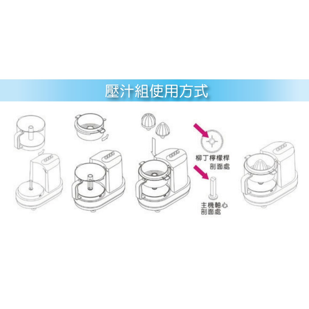 [春佰億]王電 多功能果菜食物調理機MJ-325B 1組, , large