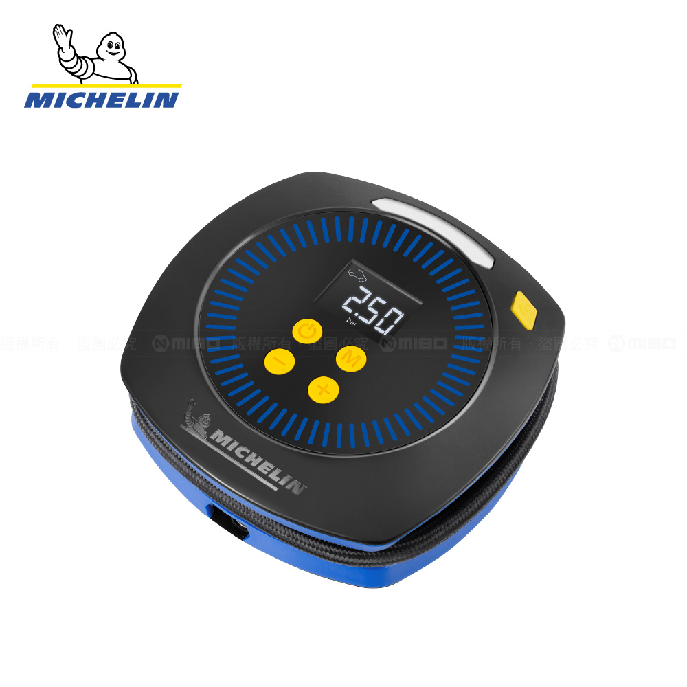 [進泓] MICHELIN 米其林 智能渾圓 迷你電動打氣機 (SV聰明氣嘴) ML-22284
