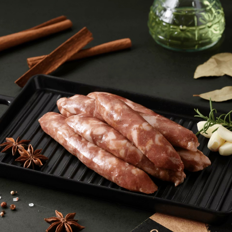 【一起買】亞麻籽★無添加熟黑豬肉香腸  / 300g, , large