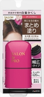 Temporary gray hair touch-up brush, 自然棕, large