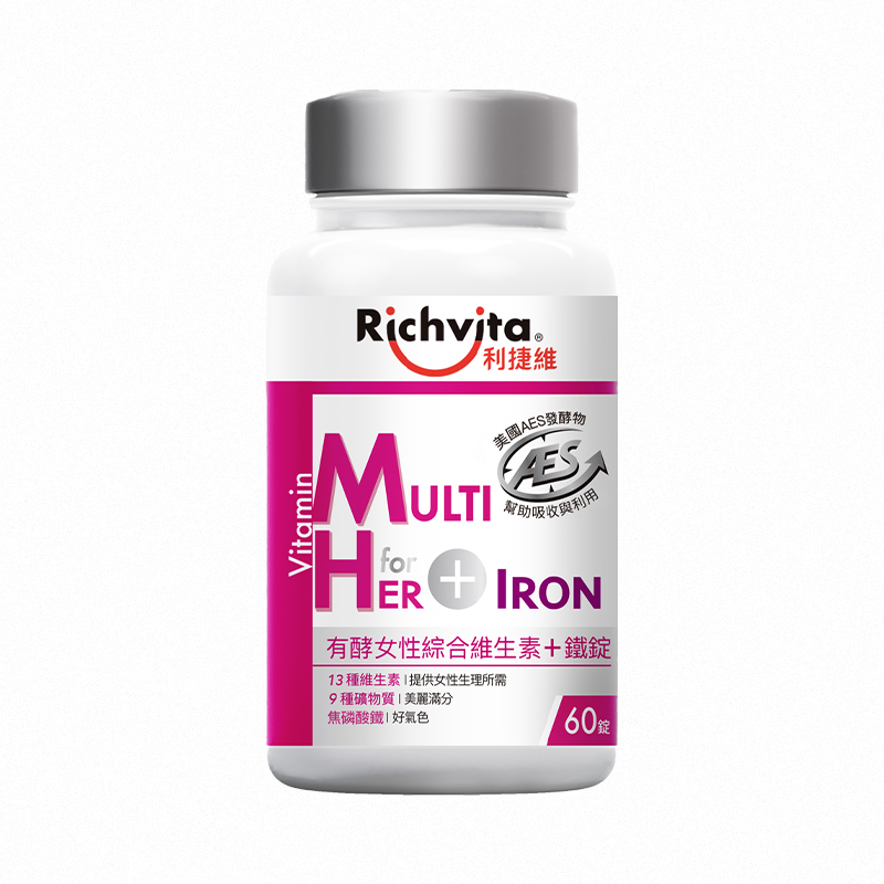 RichvitaVitMulfor Her + Iron with Enzyme, , large