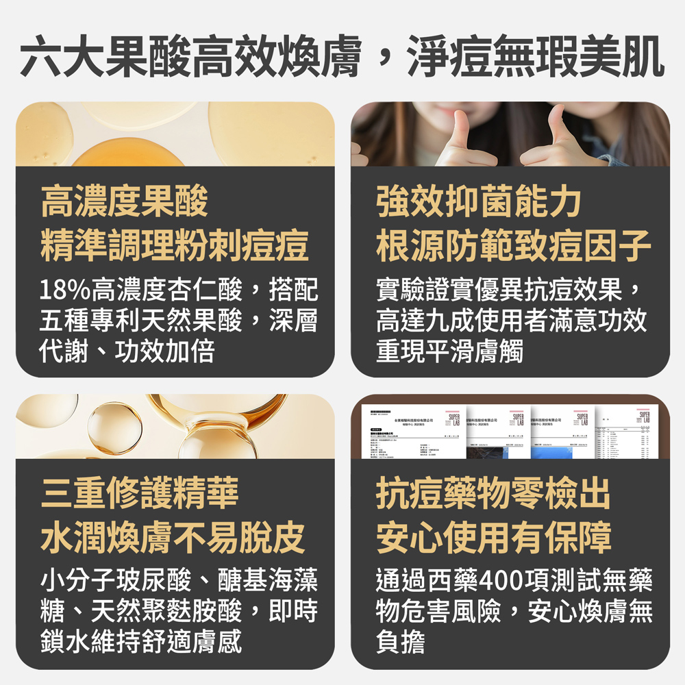【FJ豐傑生醫】奇肌煥膚精粹PLUS -30ml/瓶(淨化緊緻毛孔), , large