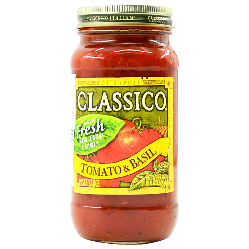 Classico義大利醬蕃茄羅勒680g, , large