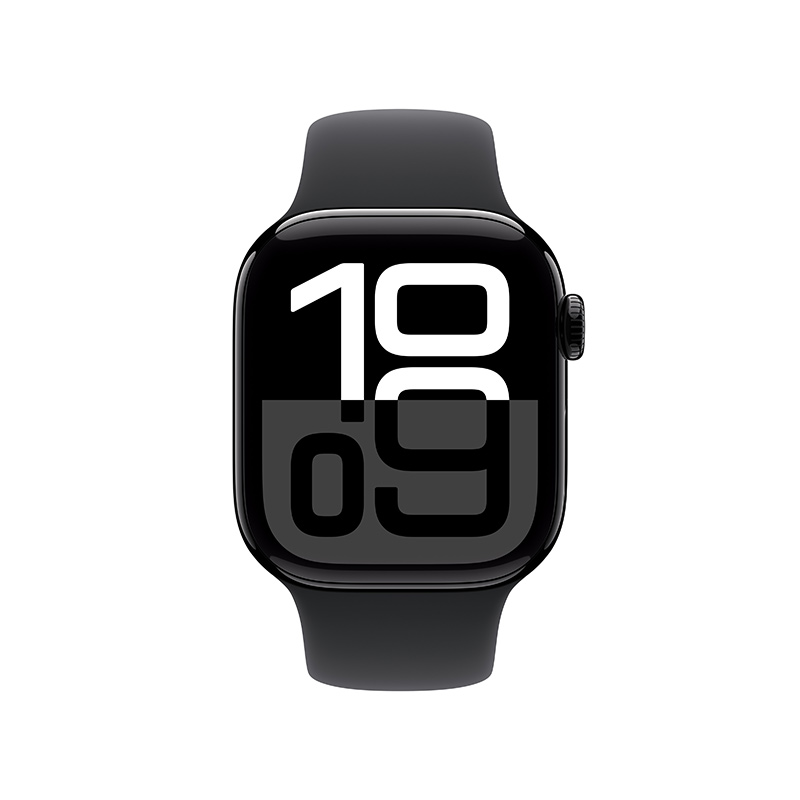 Apple Watch Series 10 GPS 42mm Jet Black, , large