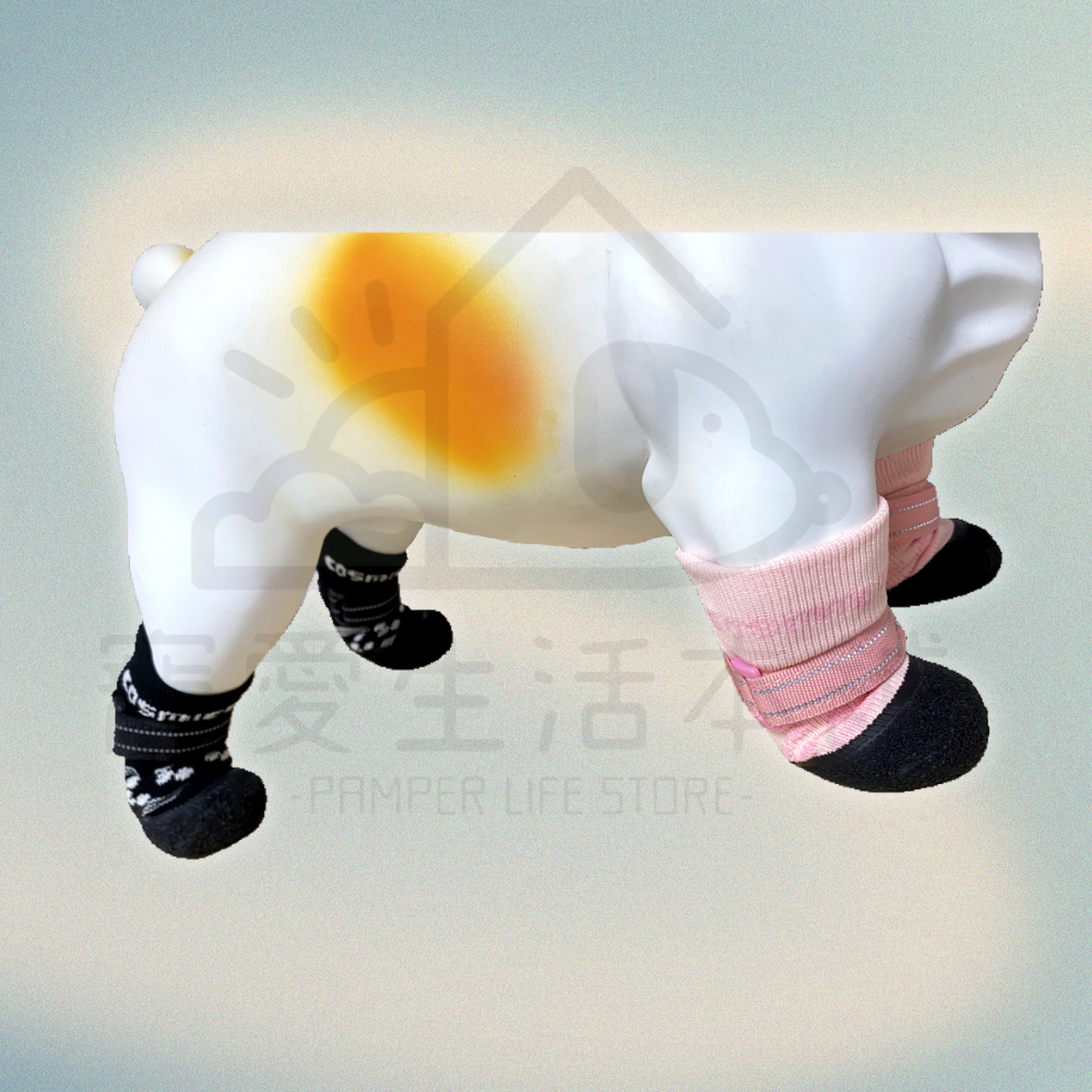 【寵愛生活本舖】乳膠底針織彈力寵物襪子 狗狗襪子 貓咪襪子 防滑寵物襪, , large