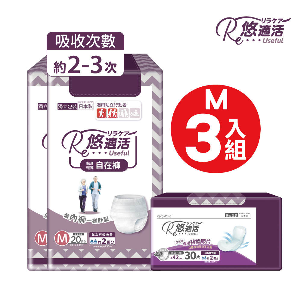 Useful Disposable Incontinence Pants Ultra Slim (absorption 300cc) Product Mix, , large