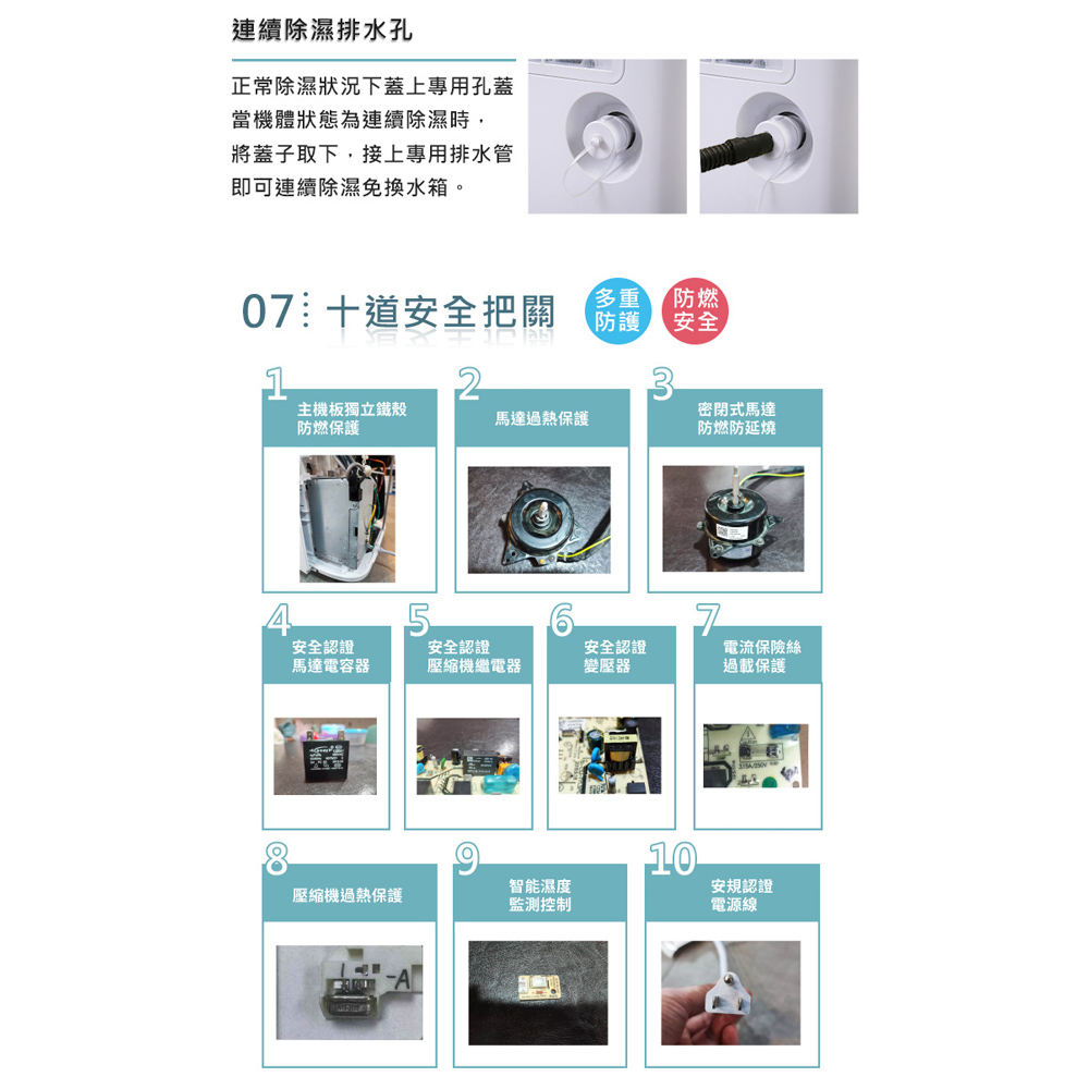 KOLIN 歌林 27L 1級自動濕控銀離子抗菌除濕機 KJ-A2711B, , large