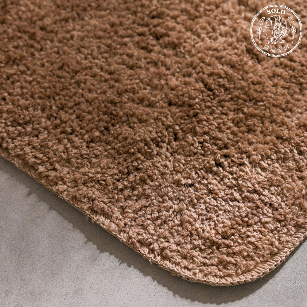 【SOLO Vintage】LCW Home 40x60cm Caramel Brown Anti-slip Absorbent Bathroom Floor Mat, , large