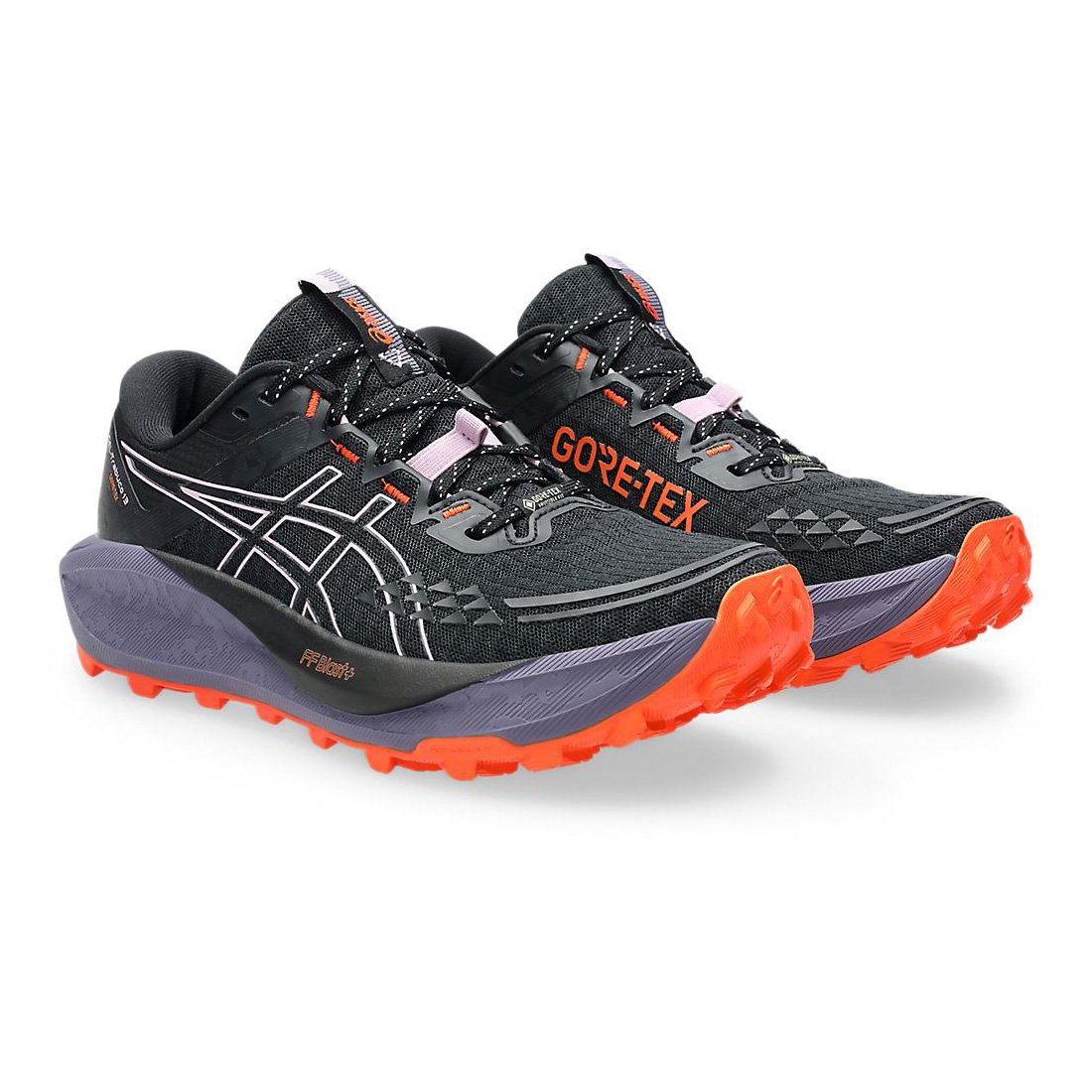 [秉宸] ASICS GEL-TRABUCO 13 GTX 女越野跑鞋 黑紫 1012B767-001, , large