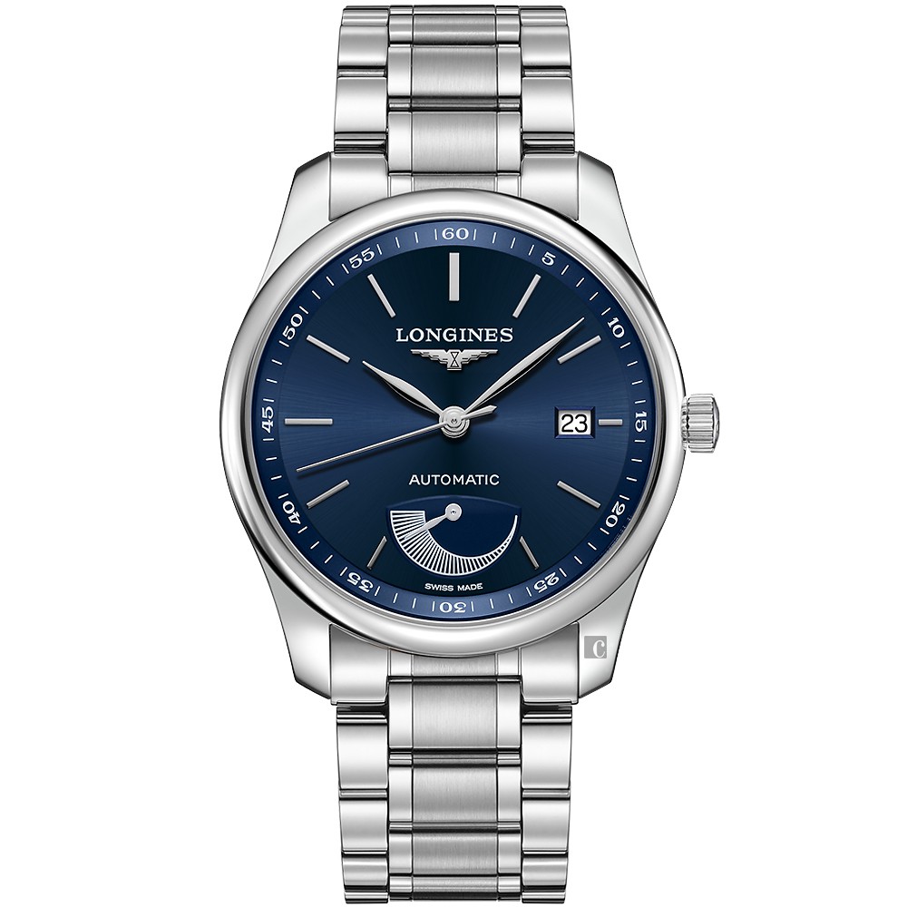 LONGINES浪琴 Master 巨擘系列動力儲存顯示機械錶-40mm L29084926, , large