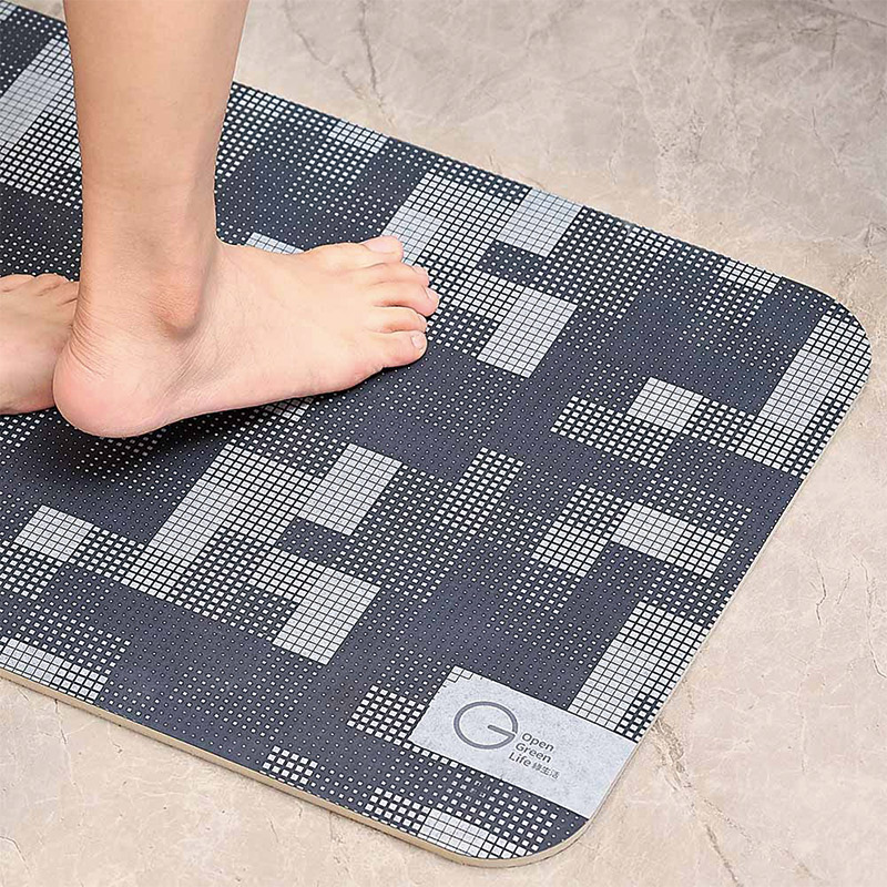 【怪獸】OGL 10秒頂吸 厚切特舒軟式珪藻土吸水地墊 完美格調 (60x40cm) -石板藍, , large