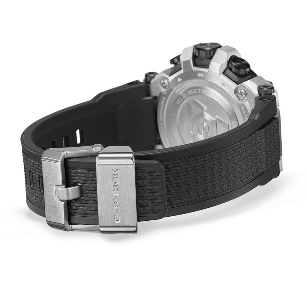 CASIO 卡西歐 MT-G 碳纖維核心 太陽能藍芽電波手錶 MTG-B3000-1A, , large
