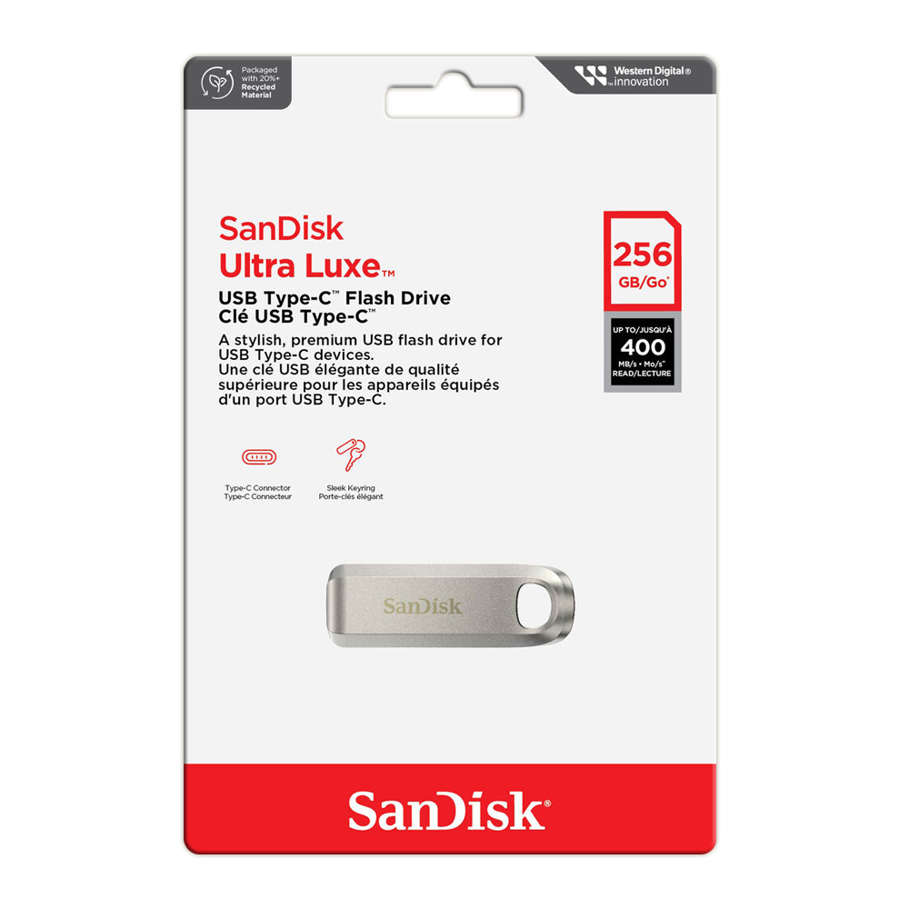 【SanDisk】CZ75 Ultra Luxe 256G USB Type-C 隨身碟 高達 400MB/s, , large
