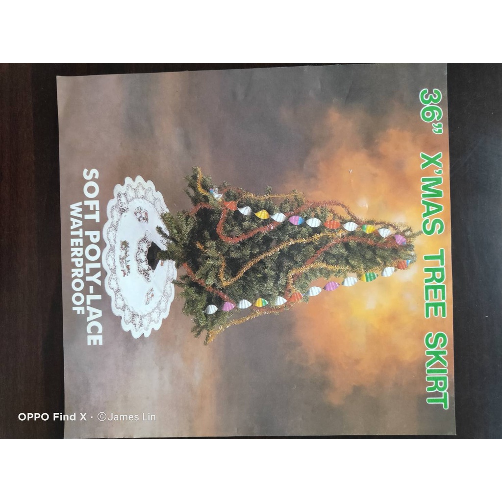 GS MALL 台灣製造 聖誕樹蕾絲地墊 90公分 聖誕樹地墊 蕾絲地墊 地墊 聖誕造型地墊 止滑墊 墊子