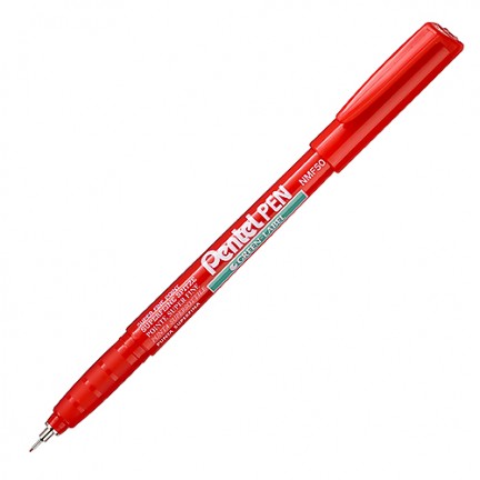 【 Pentel 飛龍 】極細字環保油性筆  0.6mm /支 NMF50 - 多款可選, , large