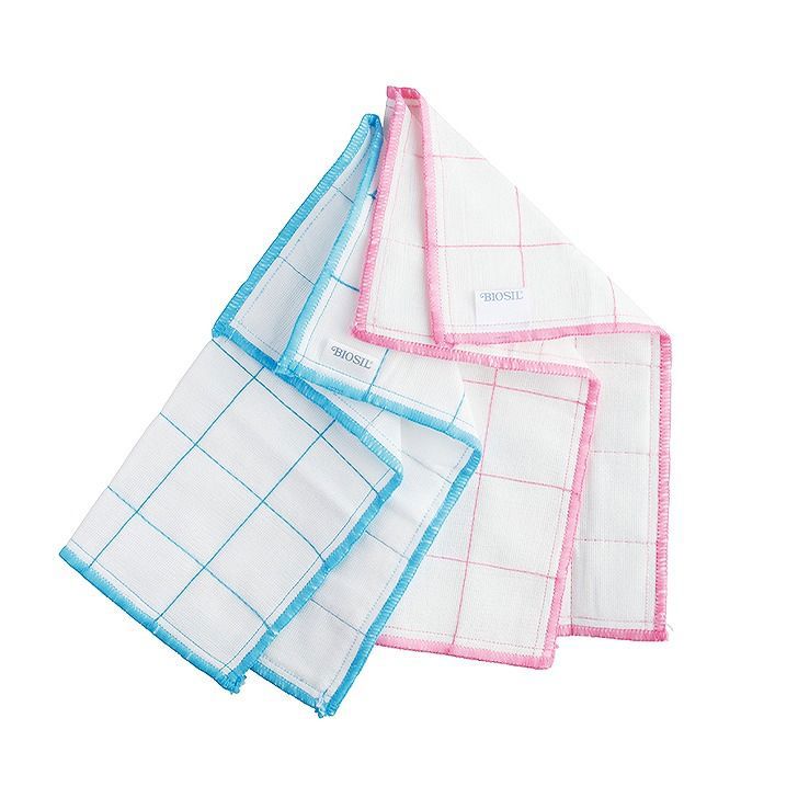 【毓秀堂】Aisen Biosil 廚房高吸水棉質抹布2入, , large